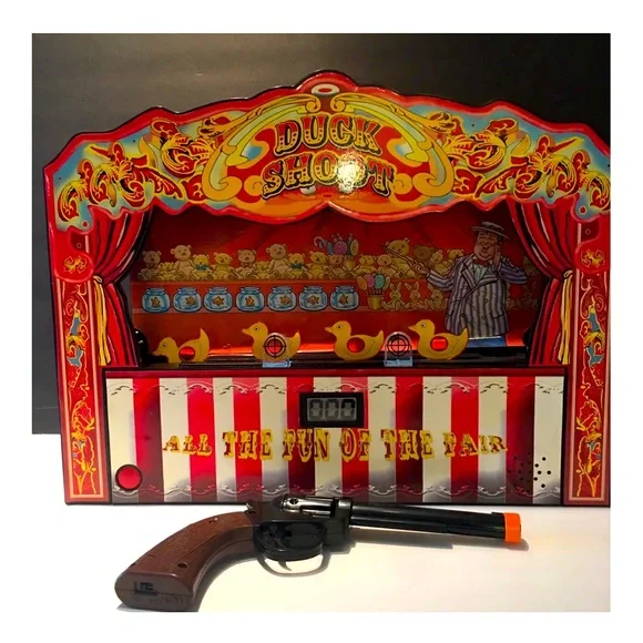 Paladone Toys Vintage Carnival Duck Shoot Electronic Game By